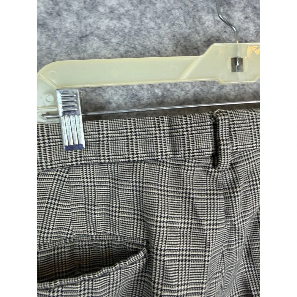 Vintage Polo Ralph Lauren Pants Men's 33 Trousers Wool Houndstooth 90s Tweed